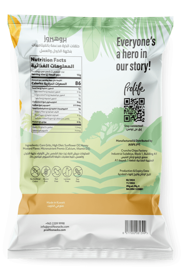 Honey Mustard nutrition